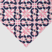 Colorful Floral Abstract Seidenpapier (Detail)