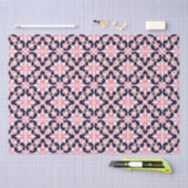 Colorful Floral Abstract Seidenpapier (Handwerk)