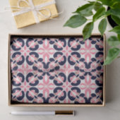 Colorful Floral Abstract Seidenpapier (Geschenk)