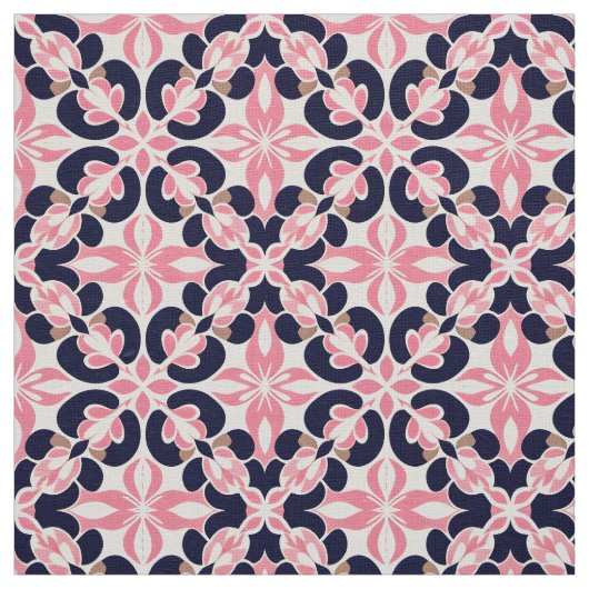 Colorful Floral Abstract Stoff (Muster)