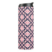 Colorful Floral Abstract Thermosbecher (Nach links gedreht)