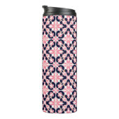 Colorful Floral Abstract Thermosbecher (Nach rechts gedreht)