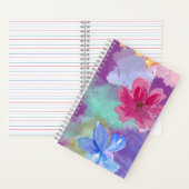 Colorful Floral Art Notizblock (Innen)