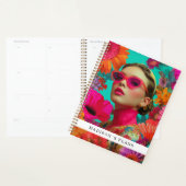 Colorful Floral Art-Woman Planer (Anzeige)