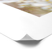 Colorful Floral Heart Photo Dog Mom Poster (Ecke)