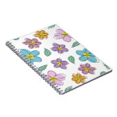 Colorful floral print notizblock (Rechte Seite)