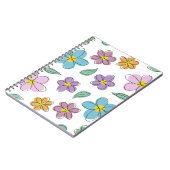 Colorful floral print notizblock (Linke Seite)