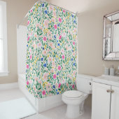 Colorful Floral Shower Curtain Duschvorhang (Beispiel)