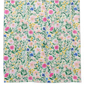 Colorful Floral Shower Curtain Duschvorhang (Vorderseite)
