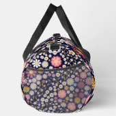 Colorful floral small flower cheerful botanical  duffle bag (Rechts)