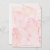 Colorful Floral Spring Love in Bloom Invitation Einladung (Rückseite)