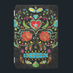 Colorful Floral Sugar Skull Glitter And Gold 2 iPad Mini Hülle<br><div class="desc">Coole Retro-Blütenzucker Schädel Glitzer Textur mit goldenen Farbakzente. Schwarzer Hintergrund</div>