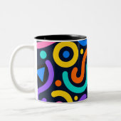 Colorful Flow World Mug Zweifarbige Tasse (Links)