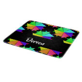 Colorful folded paper pattern schneidebrett (Ecke)