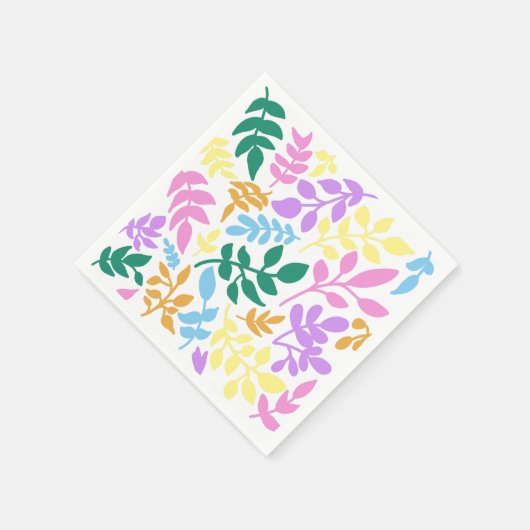 Colorful foliage serviette (Ecke)