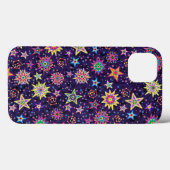 Colorful Folk Art Starry Sky Case-Mate iPhone Hülle (Rückseite (Horizontal))
