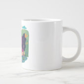 Colorful Forest Landscape Jumbo-Tasse (Rechts)