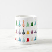 Colorful Forest of Holiday Cheer Kaffeetasse (Mittel)