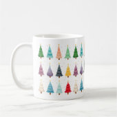 Colorful Forest of Holiday Cheer Kaffeetasse (Links)