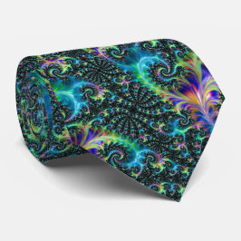 Colorful Fractal Krawatte