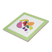 Colorful Fruit Summer, cool, Fun Fliese (Seite)