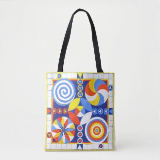 Colorful, Fun and Playable Game Board Tote Bag Tasche