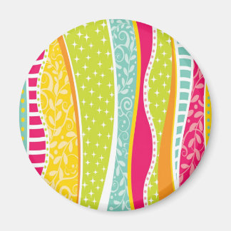 Colorful Funky Magnet
