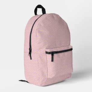 Colorful Funky Truchet Bedruckter Rucksack