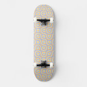 Colorful Funky Truchet Skateboard (Vorderseite)