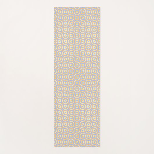 Colorful Funky Truchet Yogamatte (Vorderseite)