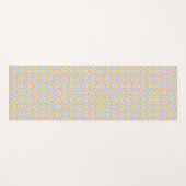 Colorful Funky Truchet Yogamatte (Vorderseite (Horizontal))