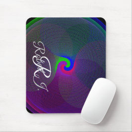 Colorful Fused Center Geometric Mouse Pad Mousepad