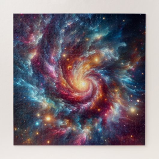 Colorful Galaxy Puzzle (Horizontal)