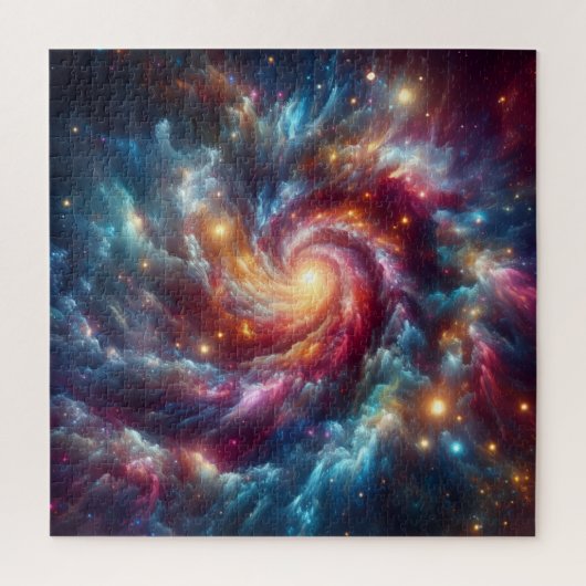 Colorful Galaxy Puzzle (Vertikal)