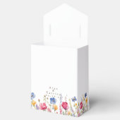 Colorful Garden Boho Wildblumen Gefallen Box Geschenkschachtel (Geöffnet)