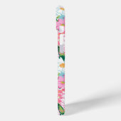 Colorful Garden Monogrammed Case-Mate iPhone Hülle (Rückseite / Links)