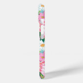 Colorful Garden Monogrammed Case-Mate iPhone Hülle (Rückseite / Links)