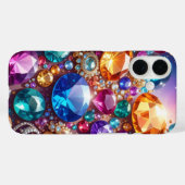 Colorful Gems & Jewels iPhone / iPad case (Rückseite (Horizontal))