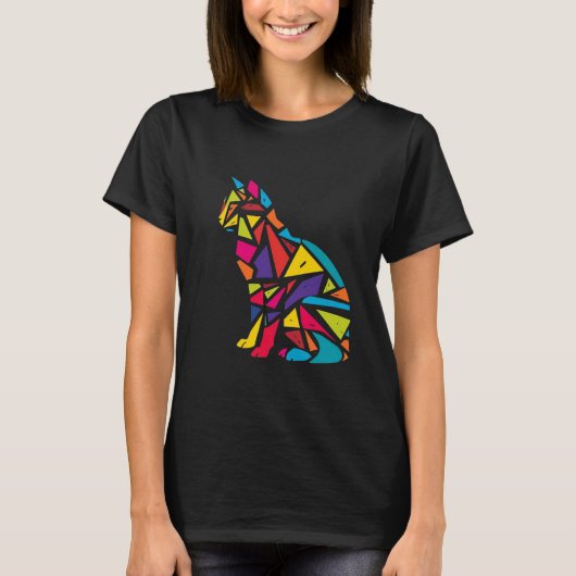 Colorful Geometric Animal T-Shirt (Vorderseite)