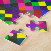 Colorful Geometric Difficult Jigsaw Puzzle (Seite)