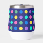 Colorful Geometric Dots Drinkware Design - (Vorderseite)