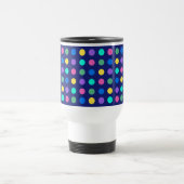Colorful Geometric Dots Drinkware Design - Reisebecher (Mittel)