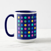 Colorful Geometric Dots Drinkware Design -  Tasse (Links)