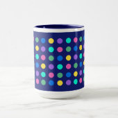Colorful Geometric Dots Drinkware Design -  Tasse (Zentrum)