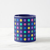 Colorful Geometric Dots Drinkware Design -  Tasse (Zentrum)