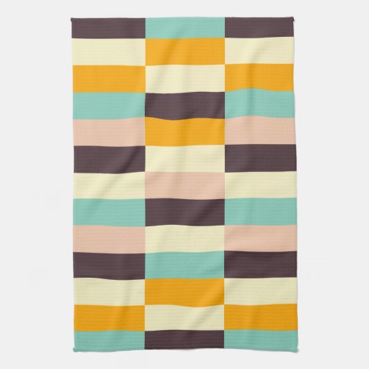 Colorful geometric pattern with vertical stripes  geschirrtuch (Vertikal)