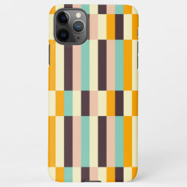 Colorful geometric pattern with vertical stripes  iPhone 11Pro max hülle