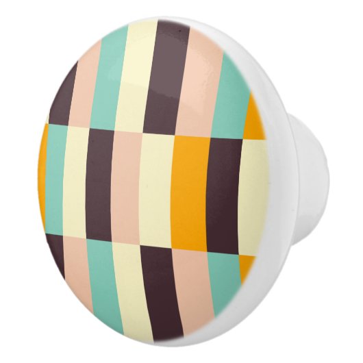 Colorful geometric pattern with vertical stripes  keramikknauf (Rechts)