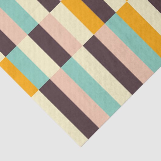Colorful geometric pattern with vertical stripes seidenpapier (Ausschnitt)