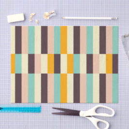 Colorful geometric pattern with vertical stripes  seidenpapier